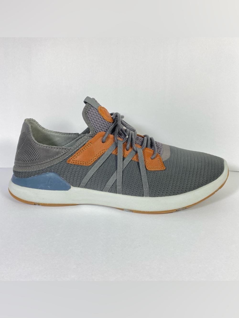 Olukai Mio Li Athletic Sneakers Lightweight Mesh Comfort Gray Men’s Shoes Sz 13 - Picture 4 of 16